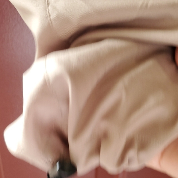 Magellan Outdoors Tan Polyester Pants Drawstring Leg Bottom Capri Length Large - Picture 9 of 14